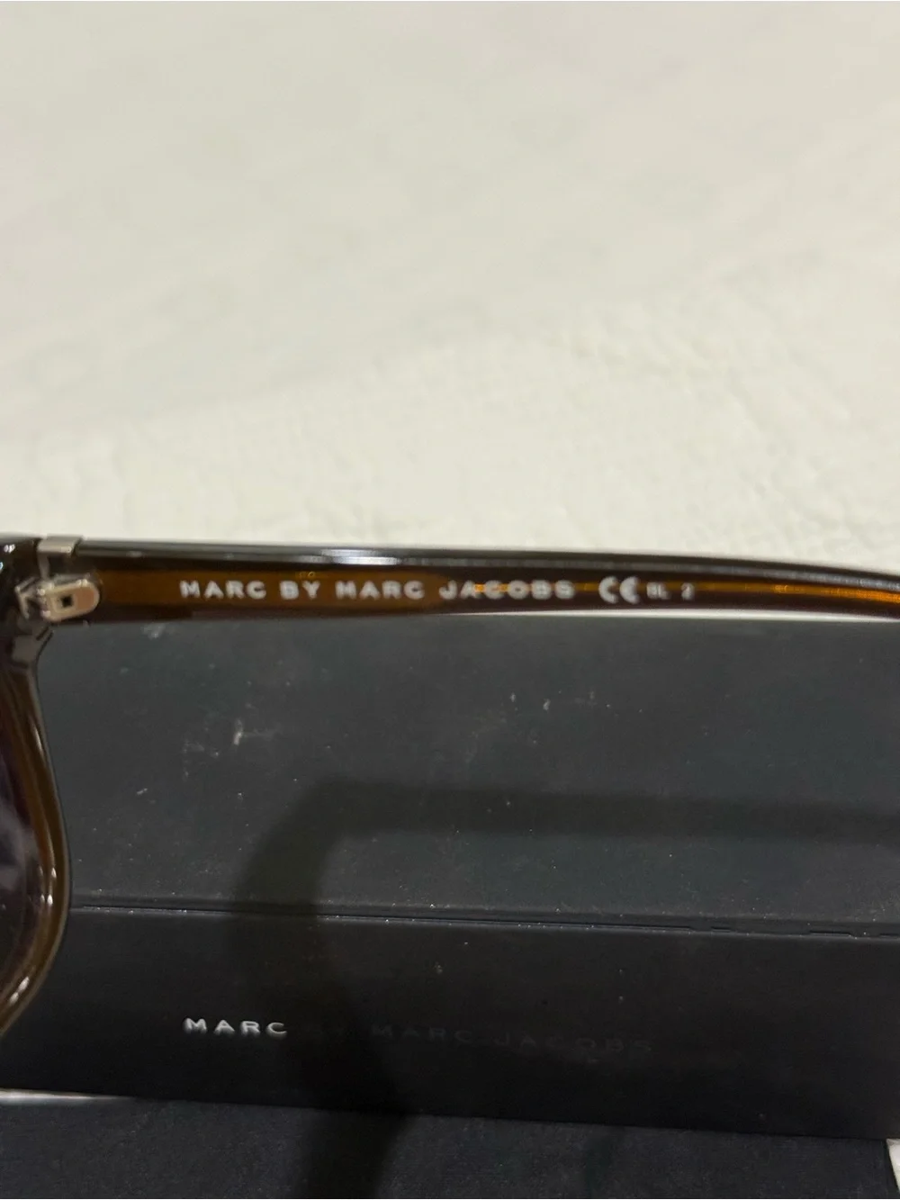 Marc by Marc Jacobs Brown Sunglasses with Dark Lenses